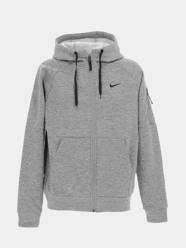 Sweat à capuche zippé tech fleece fz gris homme - Nike