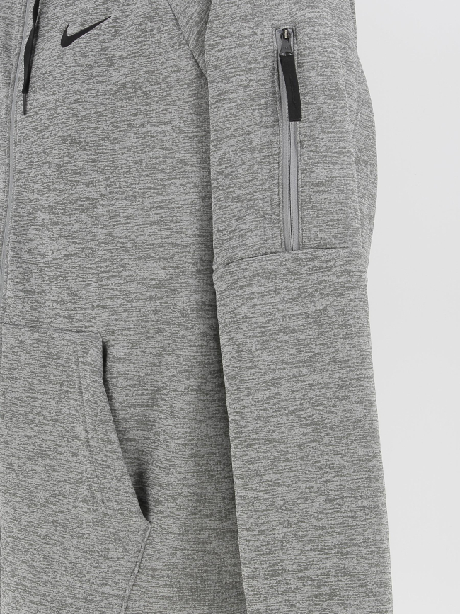 Sweat à capuche zippé tech fleece fz gris homme - Nike