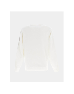 Sweat nsw repeat fleece crew blanc homme - Nike