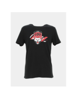 T-shirt de rugby lyon lou noir homme - M Com