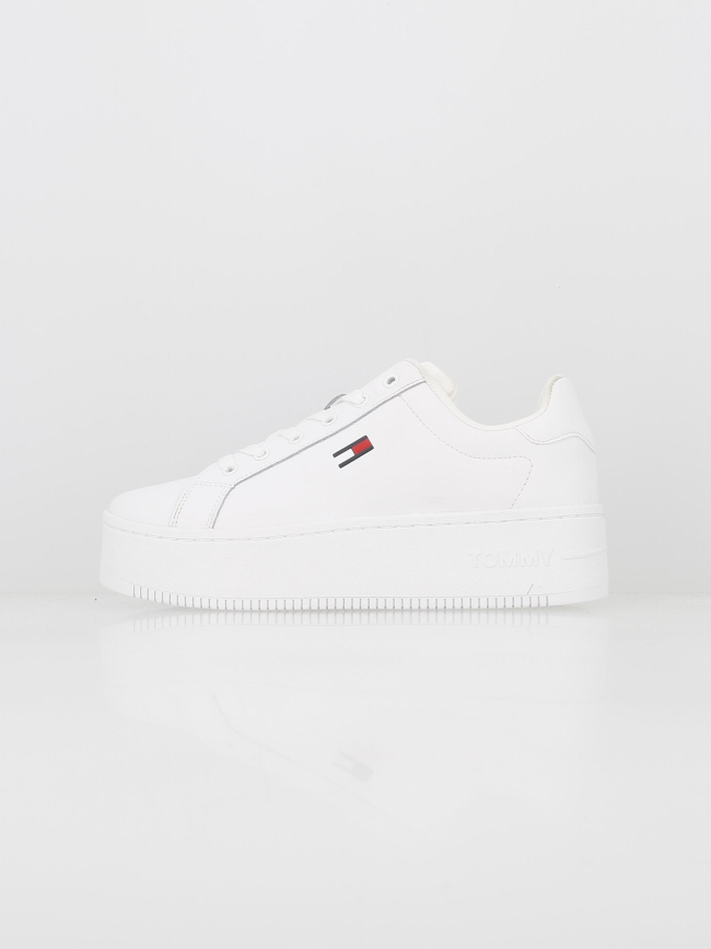 Baskets plateformes tommy jeans blanc femme - Tommy Hilfiger