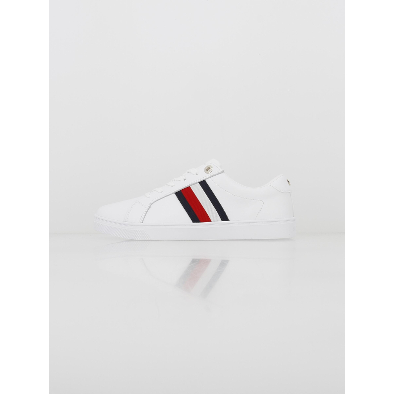 Baskets corp webbing blanc femme - Tommy Hilfiger