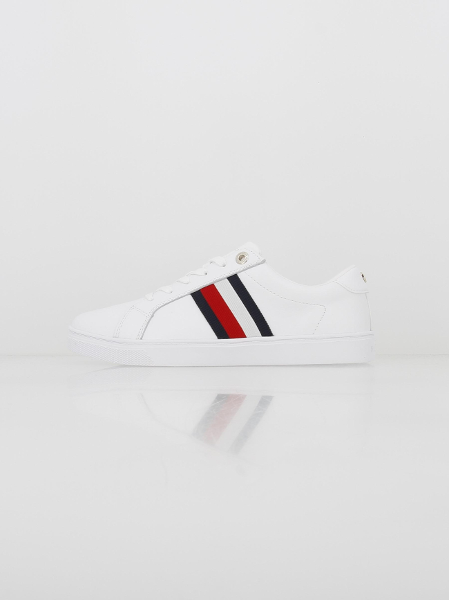 Baskets corp webbing blanc femme - Tommy Hilfiger