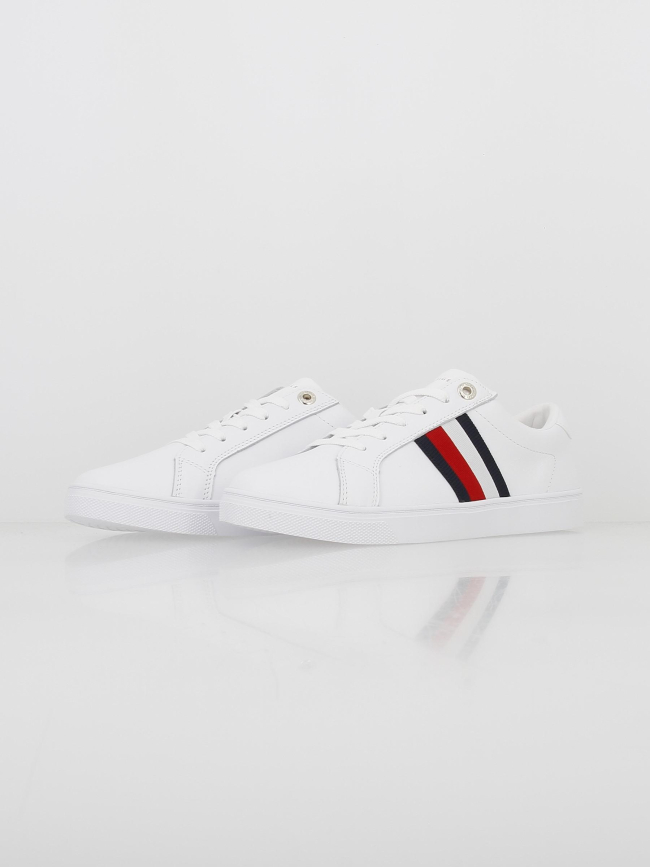 Baskets corp webbing blanc femme - Tommy Hilfiger