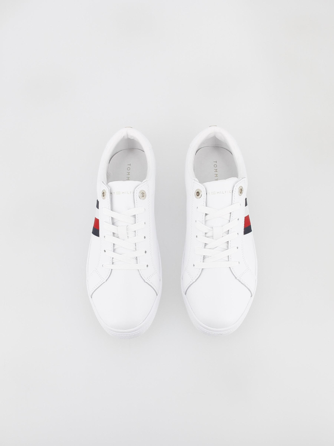 Baskets corp webbing blanc femme - Tommy Hilfiger