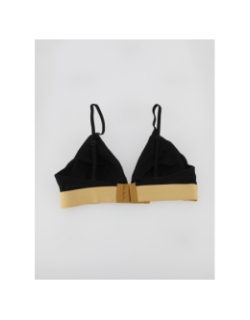 Soutien-gorge triangle noir/or femme - Calvin Klein