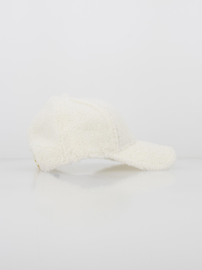 Casquette sherpa borg 9forty blanc femme - New Era