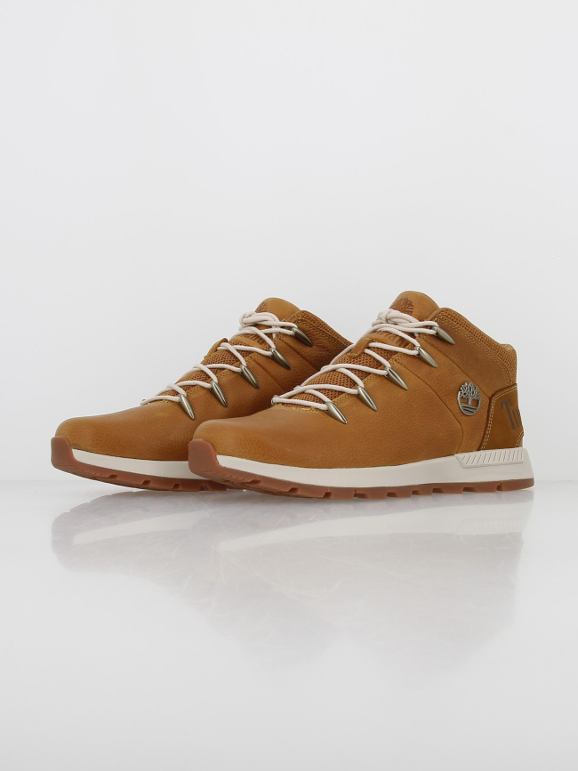 Baskets montantes sprint trekker marron homme - Timberland