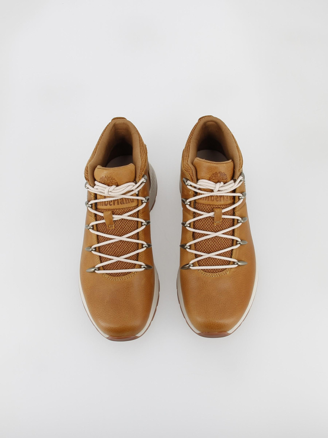 Baskets montantes sprint trekker marron homme - Timberland