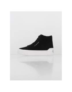 Baskets fourrées plateforme vulc noir femme - Calvin Klein