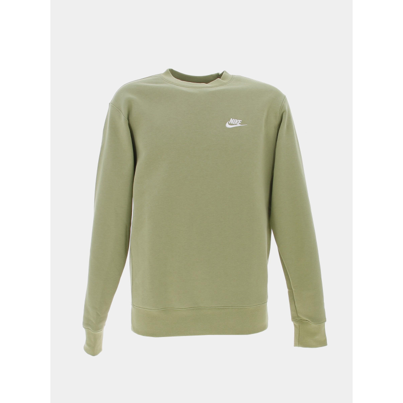 Sweat nsw club crew vert homme - Nike