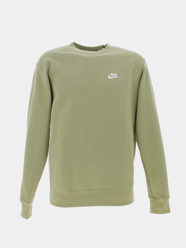 Sweat nsw club crew vert homme - Nike