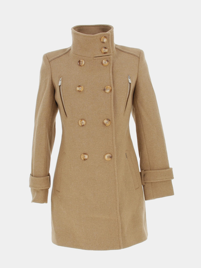 Manteau lisboa beige femme - Salsa