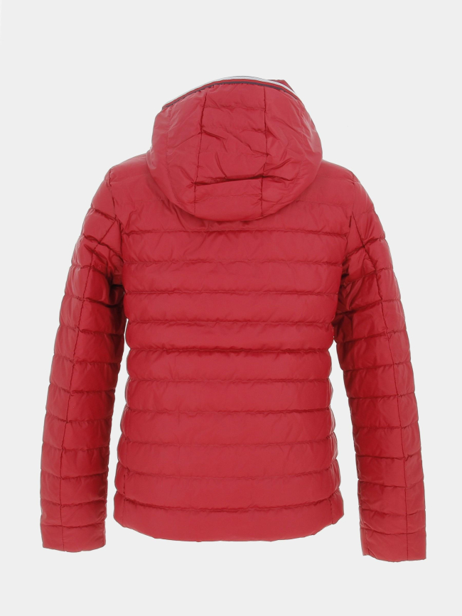 Doudoune légère en duvet rouge femme - Tommy Hilfiger