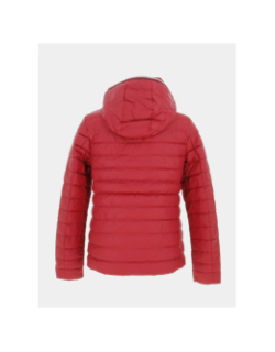 Doudoune légère en duvet rouge femme - Tommy Hilfiger