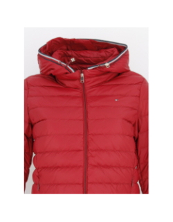 Doudoune légère en duvet rouge femme - Tommy Hilfiger