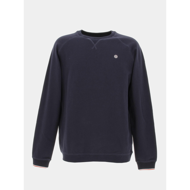 Sweat uni bleu marine homme - Serge Blanco