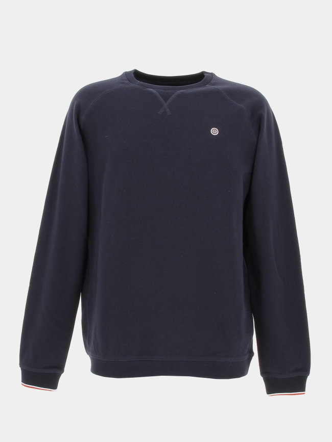 Sweat uni bleu marine homme - Serge Blanco