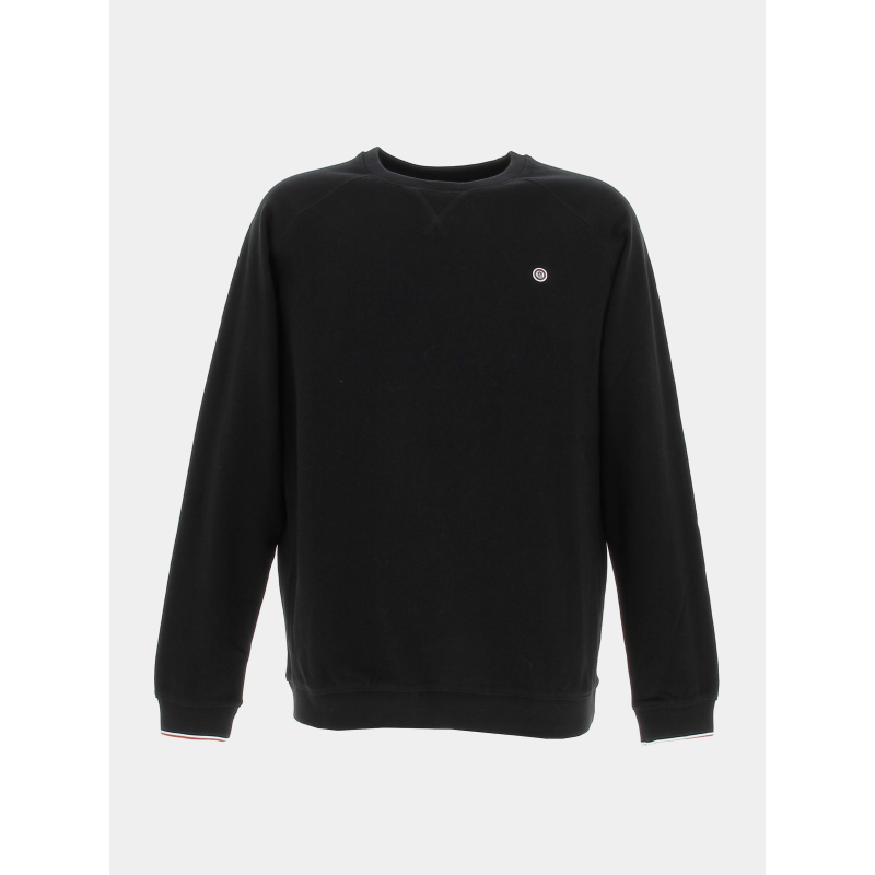 Sweat uni noir homme - Serge Blanco