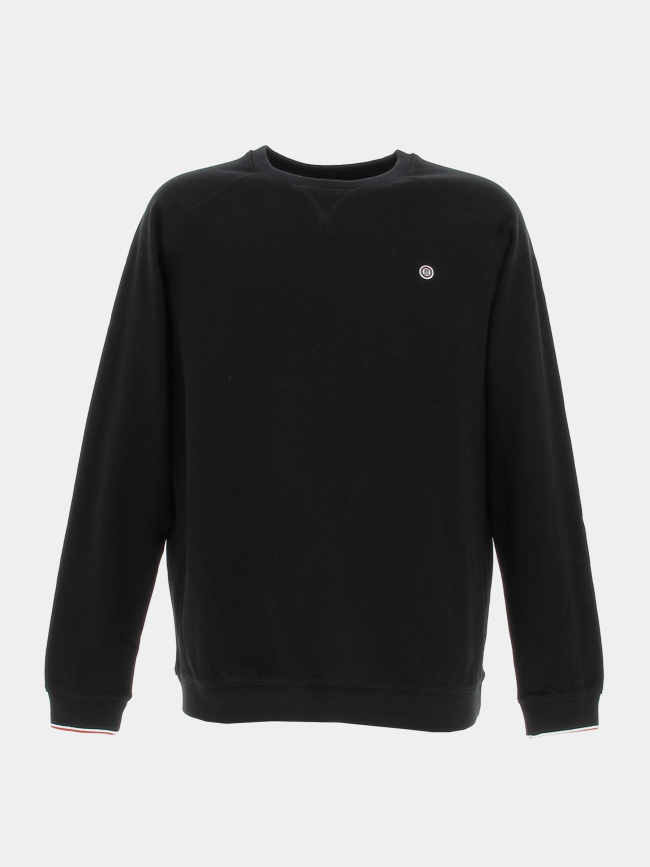 Sweat uni noir homme - Serge Blanco