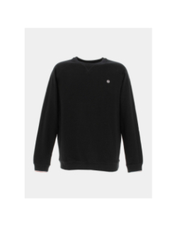 Sweat uni noir homme - Serge Blanco