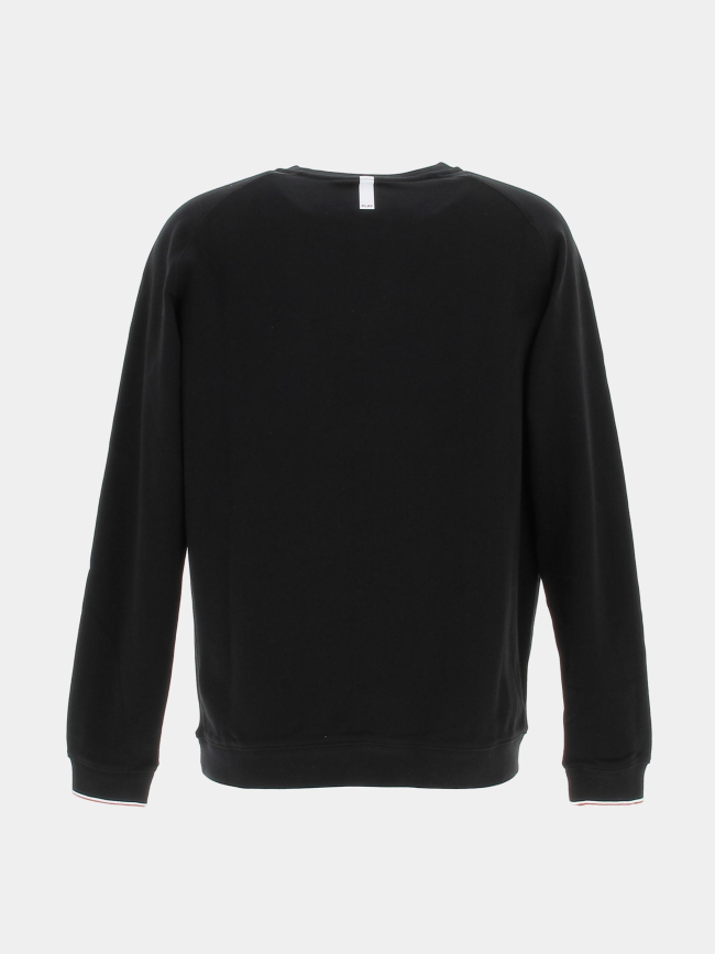 Sweat uni noir homme - Serge Blanco