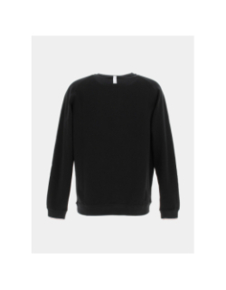 Sweat uni noir homme - Serge Blanco