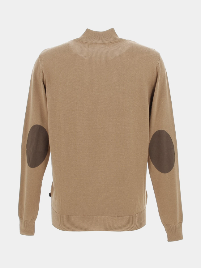 Pull fraction marron homme - Benson & Cherry