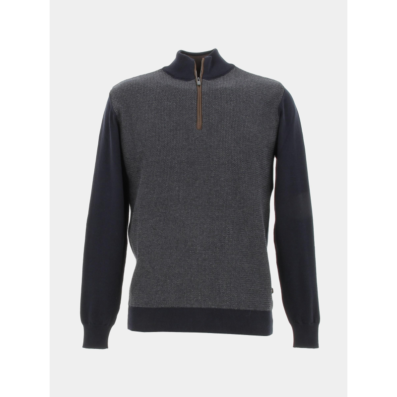 Pull fraction bleu marine homme - Benson & Cherry