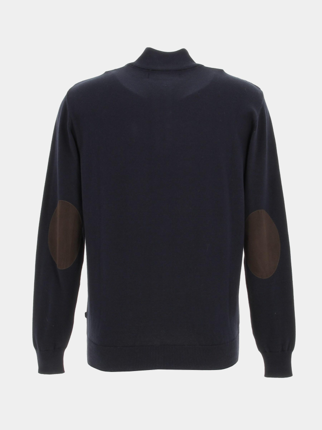 Pull fraction bleu marine homme - Benson & Cherry