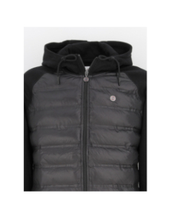 Veste sweat molleton noir homme - Serge Blanco