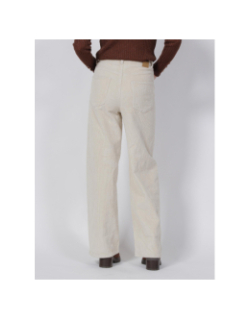 Pantalon wideleg hope beige femme - Only