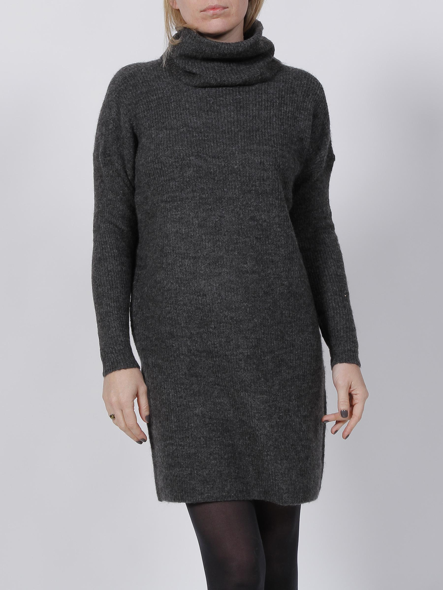 Robe pull jana gris anthracite femme - Only