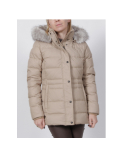 Doudoune tyro down beige femme - Tommy Hilfiger