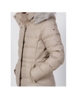 Doudoune tyro down beige femme - Tommy Hilfiger