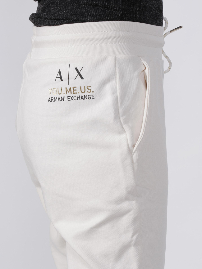 Jogging iso beige femme - Armani Exchange