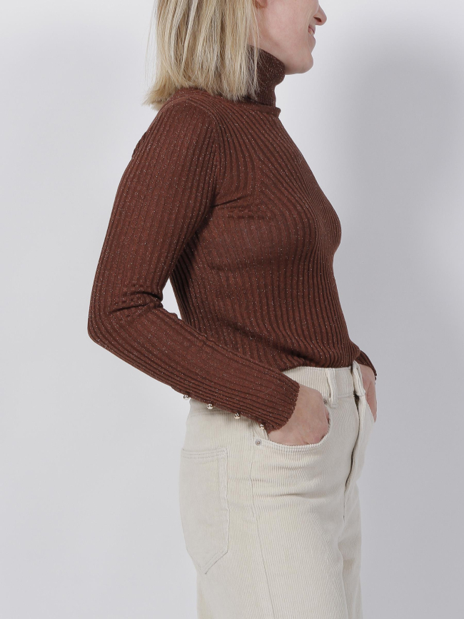 Pull fin kenny marron femme - La Petite Etoile