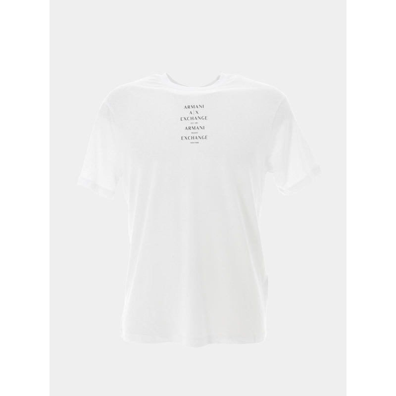 T-shirt city blanc homme - Armani Exchange