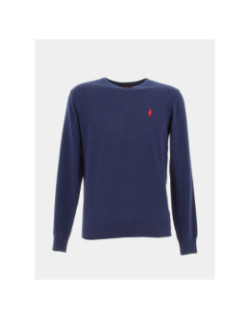 Pull cachemire five bleu marine homme - Mcs