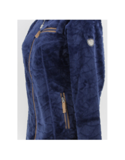 Veste polaire innsbruck bleu marine femme - Angele Sportswear