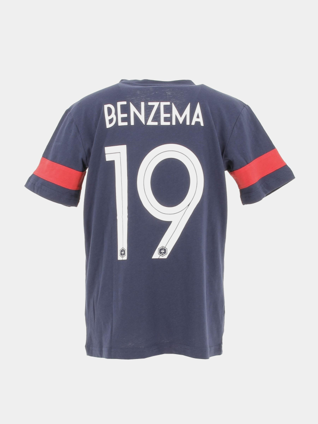 T-shirt de football benzema bleu marine enfant - FFF