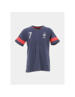 T-shirt de football griezmann bleu marine enfant - FFF