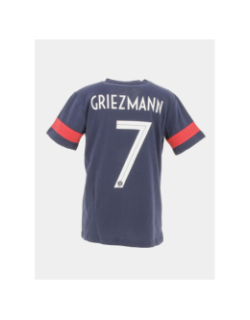 T-shirt de football griezmann bleu marine enfant - FFF