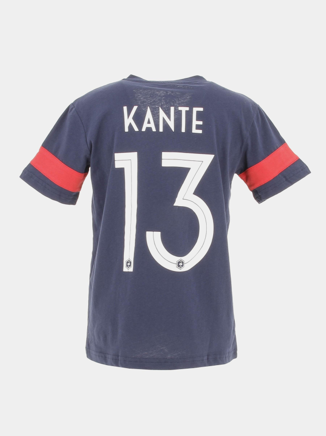 T-shirt de football kante bleu marine enfant - FFF