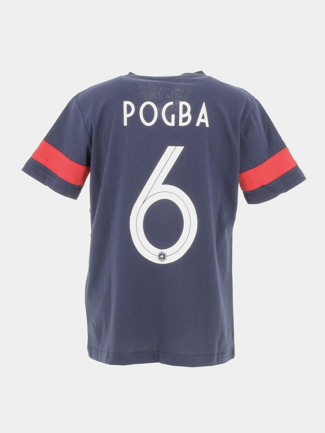 T-shirt de football pogba bleu marine enfant - FFF