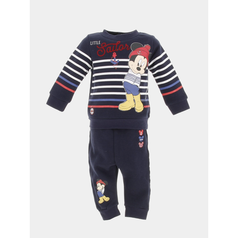 Survêtement sweat jogging mickey mouse bleu enfant - Disney