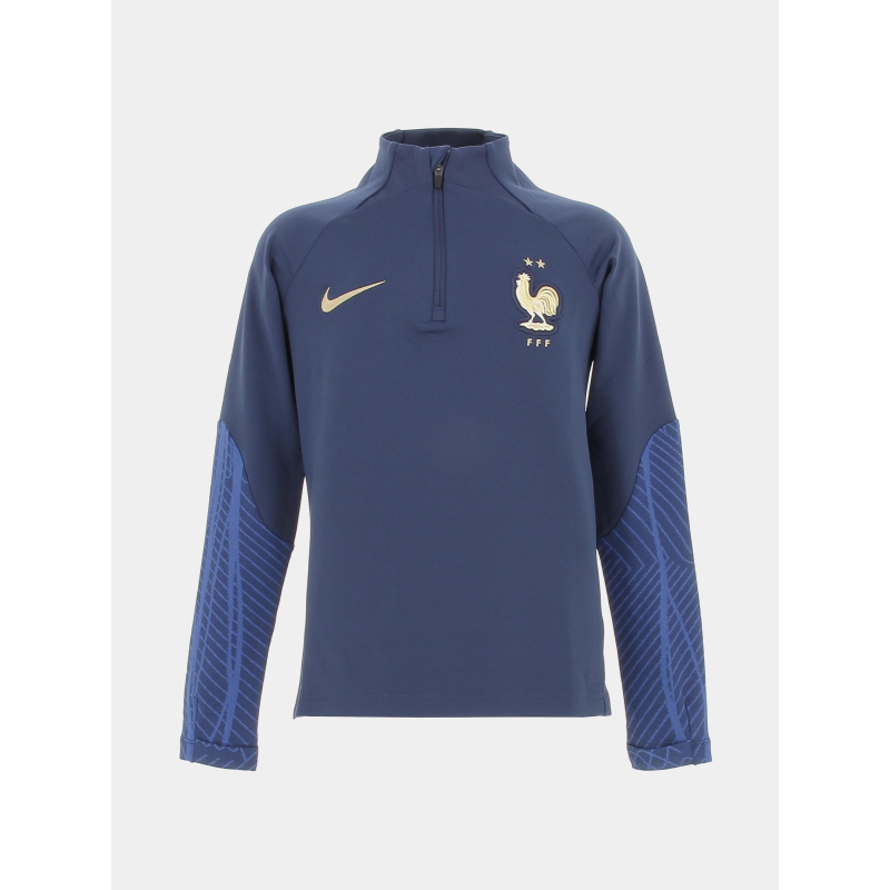 Sweat de football france fff bleu marine enfant - Nike