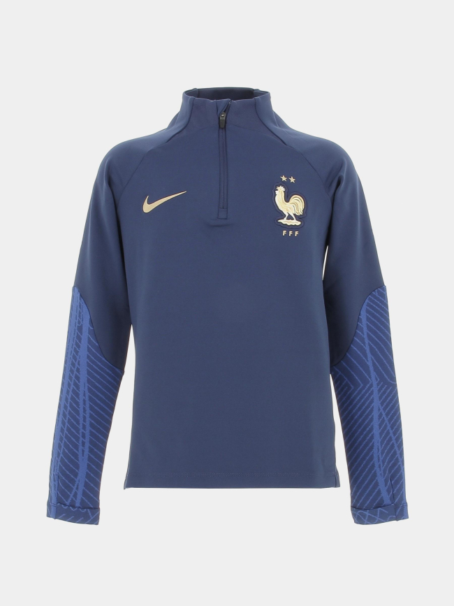 Sweat de football france fff bleu marine enfant - Nike