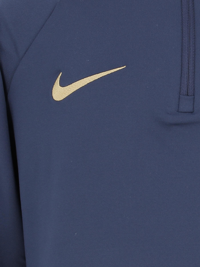 Sweat de football france fff bleu marine enfant - Nike