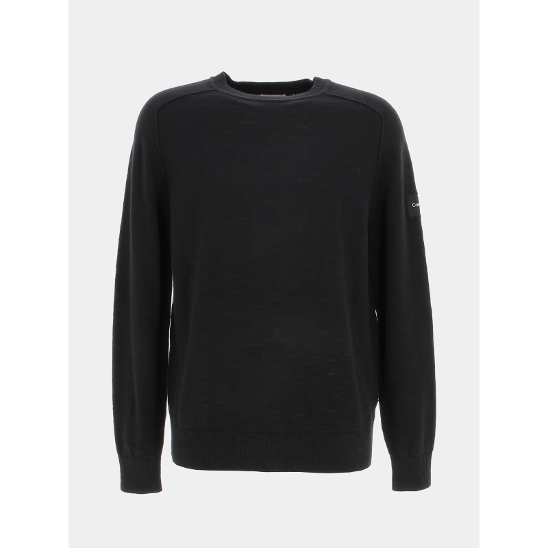 Pull texture noir homme - Calvin Klein